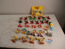 Huge Lot Used 1980s Peyo Smurf Figurines picture