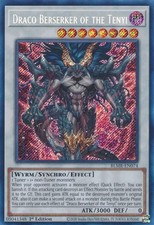 YUGIOH 1x Draco Berserker of the Tenyi Secret Rare BLMR-EN074 NM picture