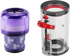 Upgraded Canister + Vacuum Cleaner Dust Cup Bin Replace for Dyson V11 SV14 picture