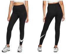 Nike Women's Tight Fit High Rise Full Length Leggings Classic Black NEW NWT picture