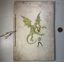 Alice In Wonderland’s Cook Book -Incredibly Rare Bowman Pub Pre-1922 Jabberwocky picture