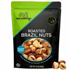 Roasted Brazil Nuts - Unsalted, No Shell, Whole (16 Ounce, 1LB) picture