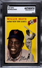 1954 Topps Willie Mays #90 SGC A picture