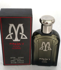 MAXIM'S Pour Homme by Maxim's De Paris Men After Shave  1.7oz Splash VINTAGE DBx picture