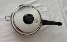 Saladmaster 2 Quart Versa Tec Tp304-316  Sauce Pan With  Vapo Lid  long handle  picture