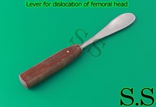 Lever for dislocation of femoral head Orthopedic Hip Surgery 27 cm & 24mm  picture