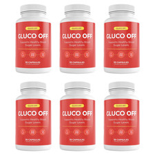 Gluco Off Blood Health Support  GlucoOff Supplement 30 Capsules (Bundle of 6) picture