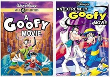 Disney Goofy Double Feature A Goofy Movie & An Extremely Goofy Movie 2 DVD New picture