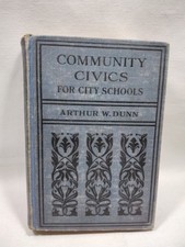 Community Civics For City Schools By Arthur W. Dunn 1921 HC D. C. Heath picture
