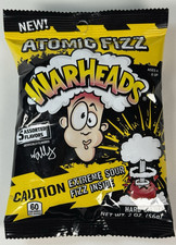 Warheads Atomic Fizz Extreme Sour Hard Candy 2 oz | 5 Flavor Assorted Mix picture