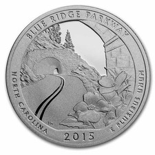 2015-S ATB Quarter Blue Ridge National Historical Proof (Silver) picture