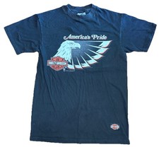Vintage 80s Harley Davidson T Shirt USA Eagle Bob’s Dealer 1983 1988 Medium picture