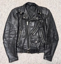 1950s vintage SCHOTT one star PERFECTO jacket 36 leather HORSEHIDE steerhide XS picture