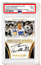 2016 Panini Immaculate Moments #JW-3 Jason Witten Auto /25 PSA 9 Cowboys picture