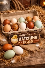 10++ PREMIUM Fertile Chicken Hatching Eggs Rainbow Assortment FULLY GUARANTEED  picture