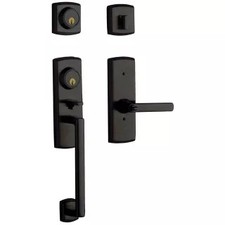 Baldwin 853851022RH Right Handed Soho Single Cylinder Sectional Handleset with picture