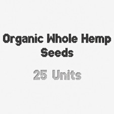 Organic Whole Hemp Seeds, Baking Nut & Seed, Whole Form, 25 Servings picture