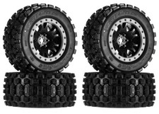 Pro-Line 10131-13 Badlands MX43 Pro-Loc Mounted Tires / Wheels (4) X-Maxx XMAXX picture
