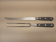 Vintage EKCO ANCIENNE MAISON Hand Forged Knife Set Stainless G2730 & G2768 picture