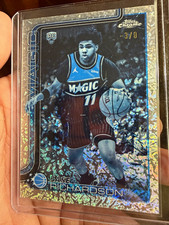 *RARE* 26 Topps Chrome Update Jase Richardson RC FrozenFractor -3/0 /5 SSP #175 picture