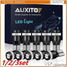 1/2set AUXITO T10 LED Plate License Dome Bulb Red Light Bright 168 2825 194 picture
