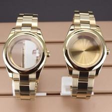 36mm/39mm Stainless Steel Watch Case+Oyster Strap For Seiko nh35/36 8215Movement picture