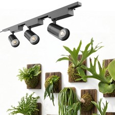 SANSI Plant Lights Full Spectrum 3x30W 4000K Remote Track Ceiling Mounted Timer picture
