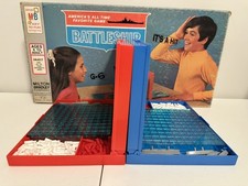 1971 Battleship Game by Milton Bradley Complete in Good Condition picture