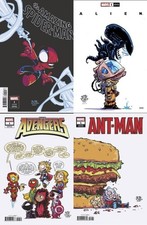 Skottie Young Variant Lot A Covers picture