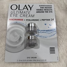 Olay Ultimate Eye 3 in 1 Smoothing Lightweight Gel 2 Pack New #1 Facial Brand. picture