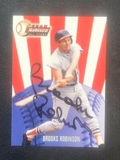 Brooks Robinson Team Nabisco All-Stars 2000 Autograph Signed Baseball Card picture