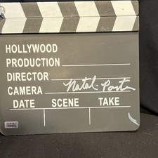 Natalie Portman signed autograph Hollywood Production Clapperboard Director COA  picture