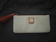 Dooney & Bourke Gray Bi-fold Slim Wallet picture