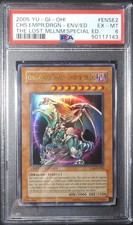 2005 YU-GI-OH Lost Millenium #TLM-ENSE2 Chaos Emperor Dragon Envoy of End PSA 6 picture