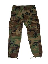 RRL Double RL Regiment Camo Ripstop Woodland Camo Cargo Pant 32x32 (*30) - READ picture