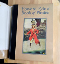 HOWARD PYLE'S BOOK OF PIRATES 1921 w/ Orig DJ Color Plates Illustrated picture