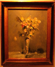 Original Floral Still Life Oil Painting by American Artist Darryl Glenn Steele picture