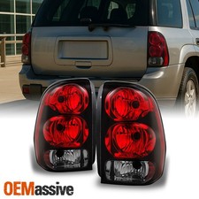 Fit 2002-2009 Chevy Trailblazer Taillights Tail Lamps w/Circuit Board and Bulbs picture