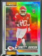 2026 Topps Flagship - Emmett Johnson - Rainbow Foil - Chiefs RC picture