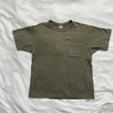 Warehouse & Co Green Loopwheel Pocket Tee Size M Japan picture