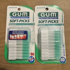 (Pack of 2) GUM Soft-Picks Original, Dentist Recommended Dental Picks, 170 Picks picture