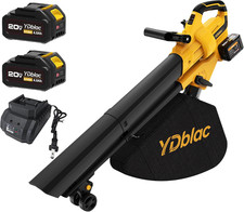 40V Cordless 3-in-1 Leaf Blower Vacuum Mulcher picture