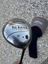 CALLAWAY BIG BERTHA TITANIUM DRIVER 10* W/CALLAWAY RCH FIRM FLEX GRAPHITE RH picture