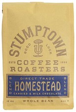 Stumptown Homestead Blend Whole Bean Coffee 12 Ounce Light and Balanced Brew picture
