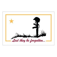Flag for the Fallen 3ft x 5ft Nylon Made in USA Valley Forge 3x5' FMAA America picture