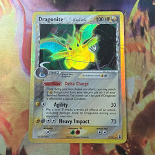 The Pokémon Company Dragonite 3/113 EX Delta Species Holo Rare 100HP Eng 2005 picture