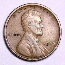 1909 V.D.B. Lincoln Wheat Cent Penny LOWEST PRICES ON THE BAY   picture