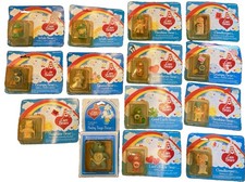 Vintage 1980’s Kenner Care Bears Miniatures Lot Sealed on Card + Baby Tugs picture