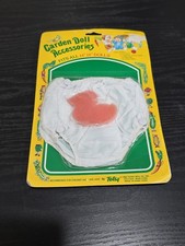 Vtg Totsy 1983 Cabbage Patch Garden Doll Accessories Diaper W/ Duck Sponge NOS picture