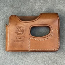 Vintage GALCO WAL264 Leather Wallet Holster Brown Tan AMT Backup DAO picture